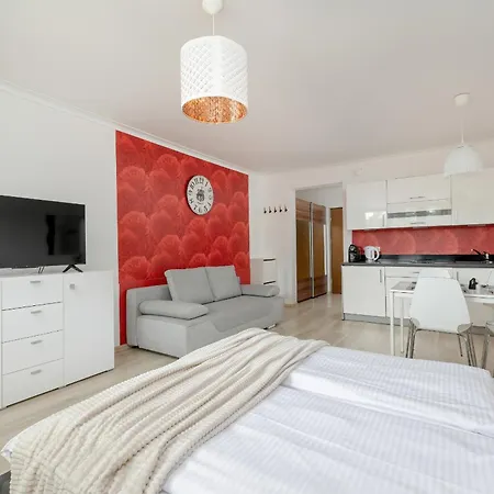 Modern Studio With Balcony 650 M From The Beach By Rent Like Home Świnoujście Esterno foto