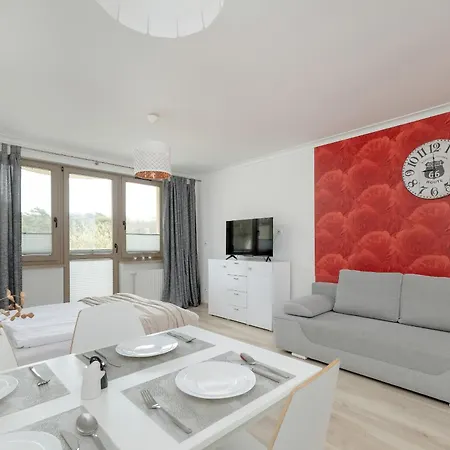 Modern Studio With Balcony 650 M From The Beach By Rent Like Home Świnoujście Esterno foto